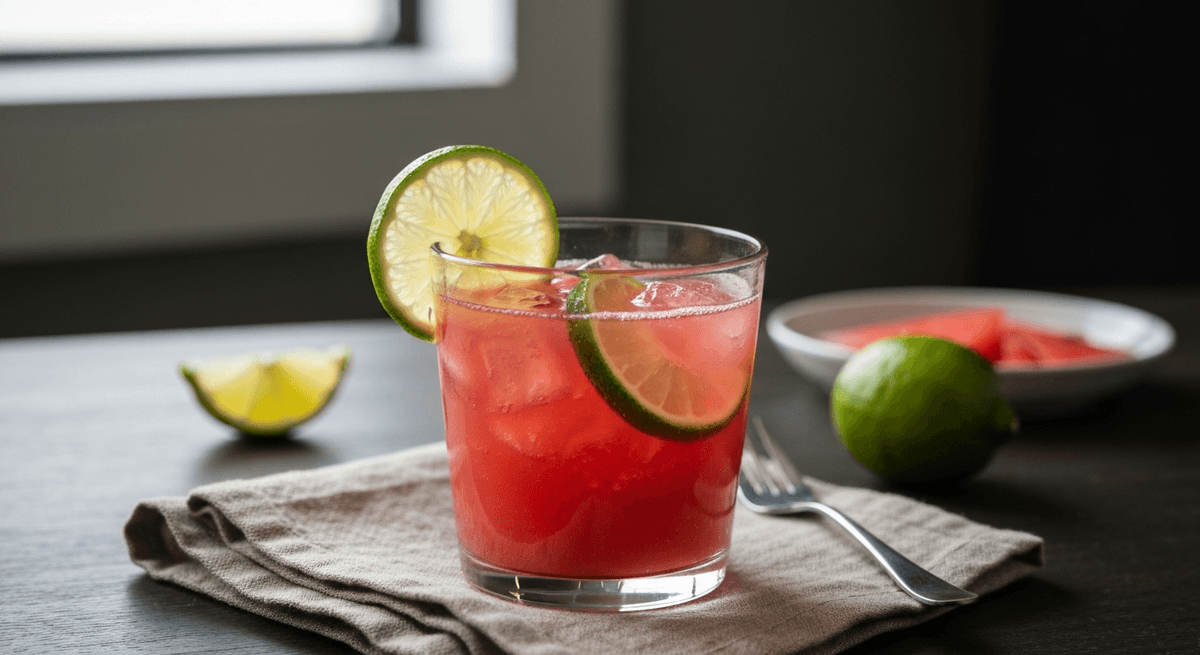 Agua Fresca — Watermelon Lime: Beat the heat with this vibrant watermelon lime agua fresca! A simple blend and strain transforms summer's best flavors into a thirst-quenching delight.