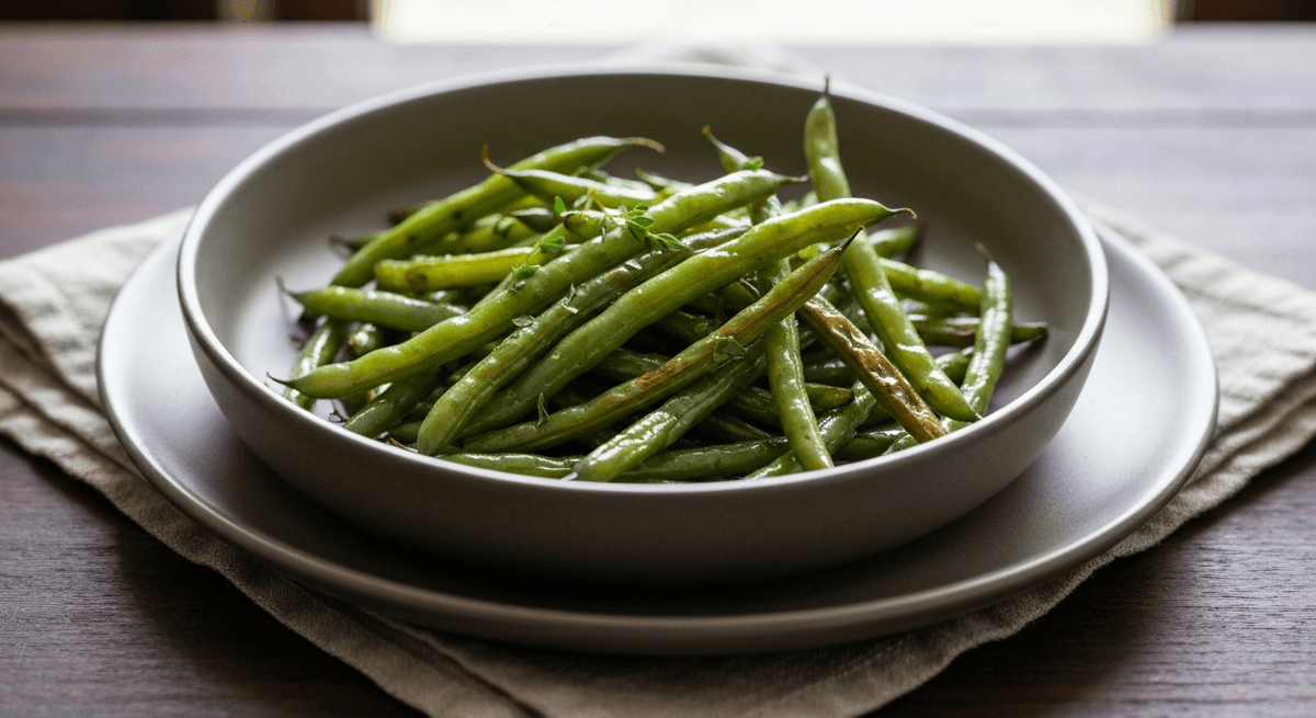 Air Fryer Green Beans (Blistered, Not Wrinkly)