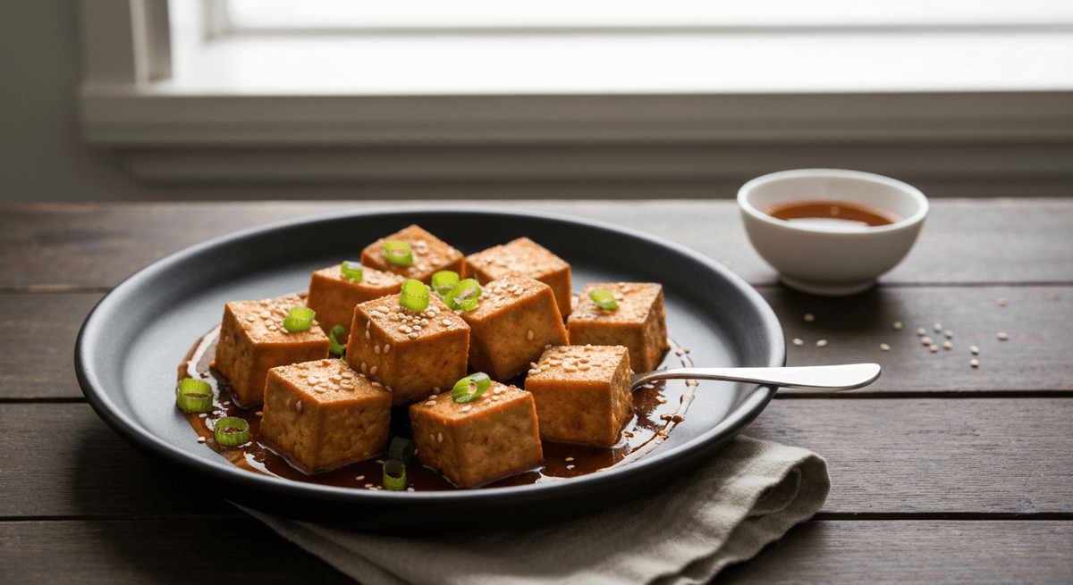 Air Fryer Tofu (Crispy Edges, No Cornstarch Option)
