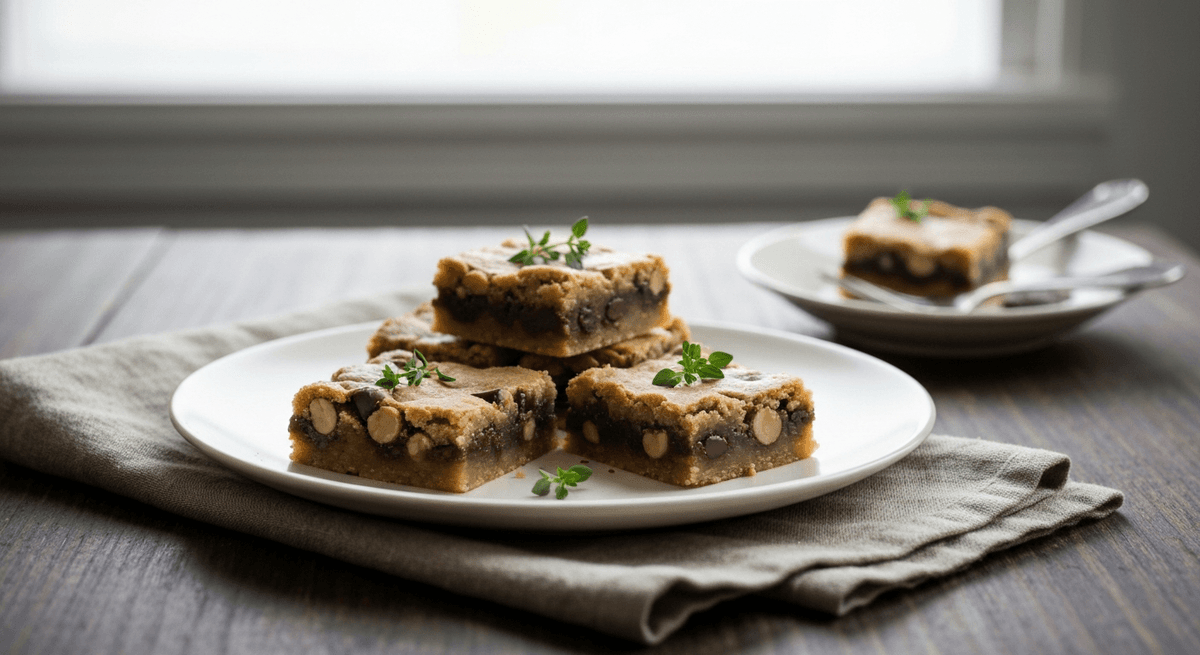 Chewy, crisp, and packed with nutty toffee notes from brown butter, these blondies are a simple yet irresistible treat.