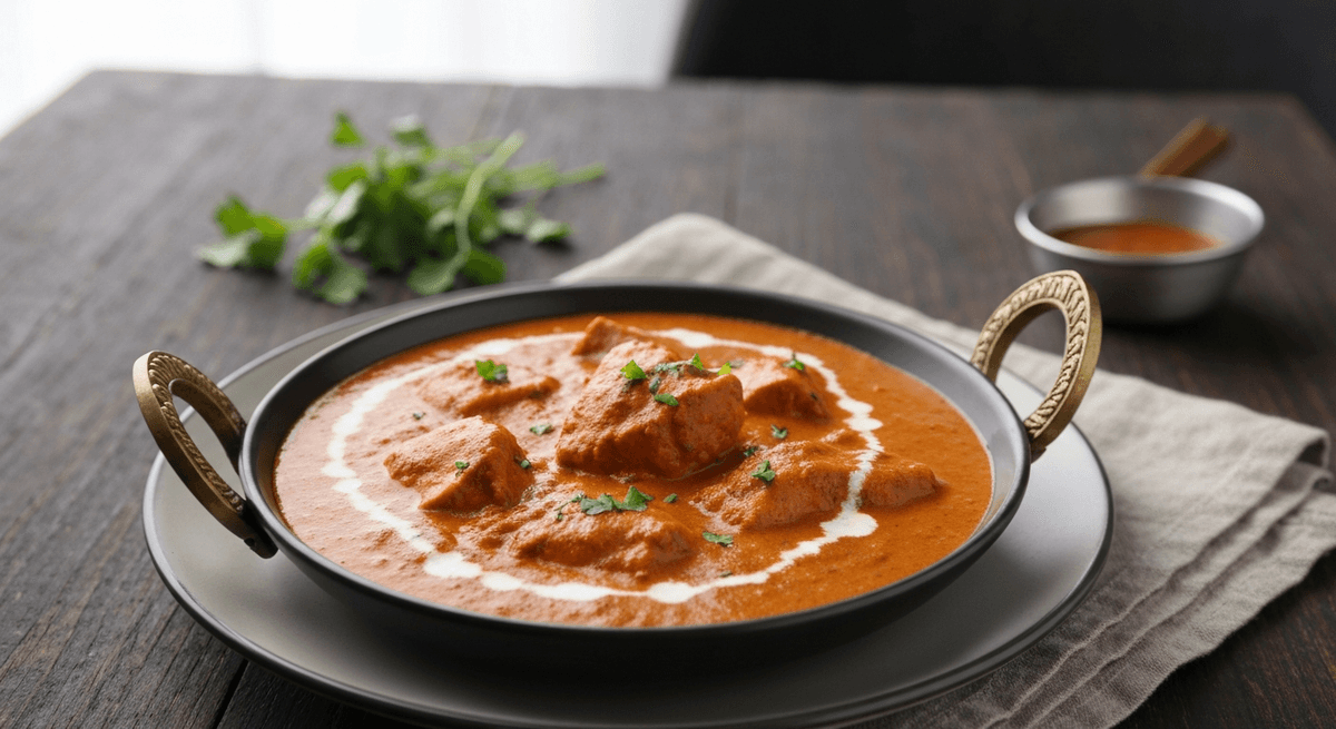 Butter Chicken — Murgh Makhani: Experience the luxurious flavors of North India with this rich and creamy butter chicken recipe. Perfectly balanced spices and a velvety tomato sauce make this dish ...