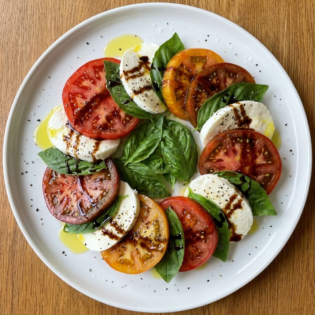 The edible Italian flag; no cooking required.