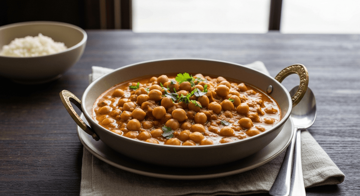 Experience the vibrant flavors of Punjab with this authentic Chana Masala recipe. A hearty and tangy chickpea curry that will warm your soul.