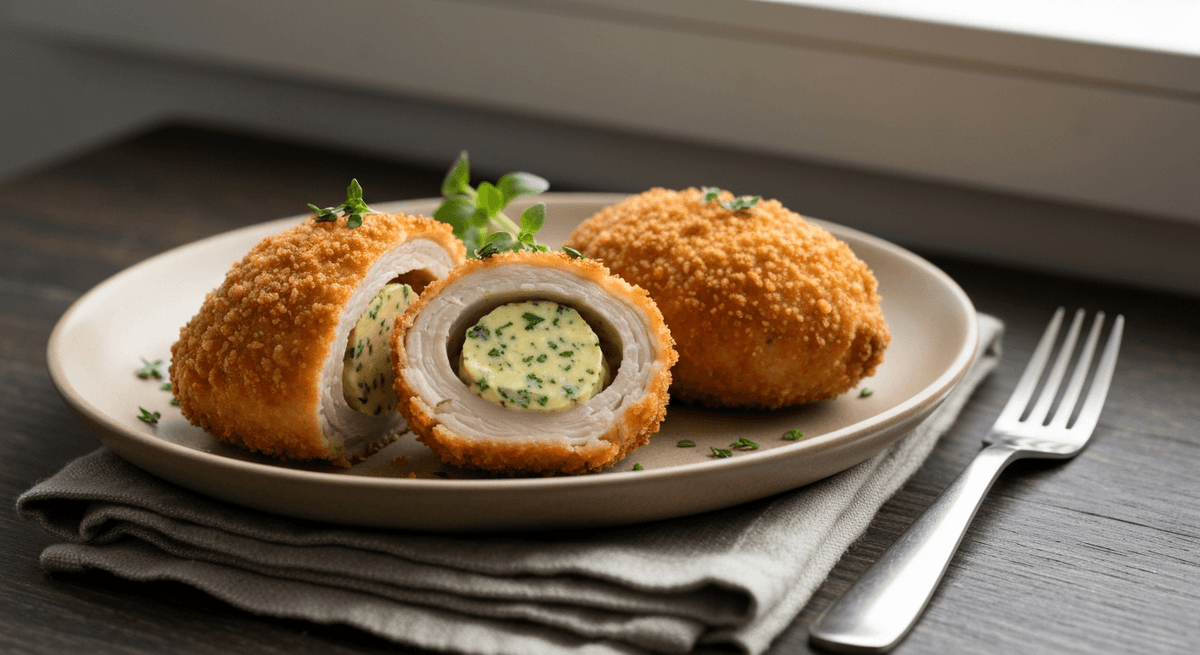 Chicken Kiev — Butter Stuffed