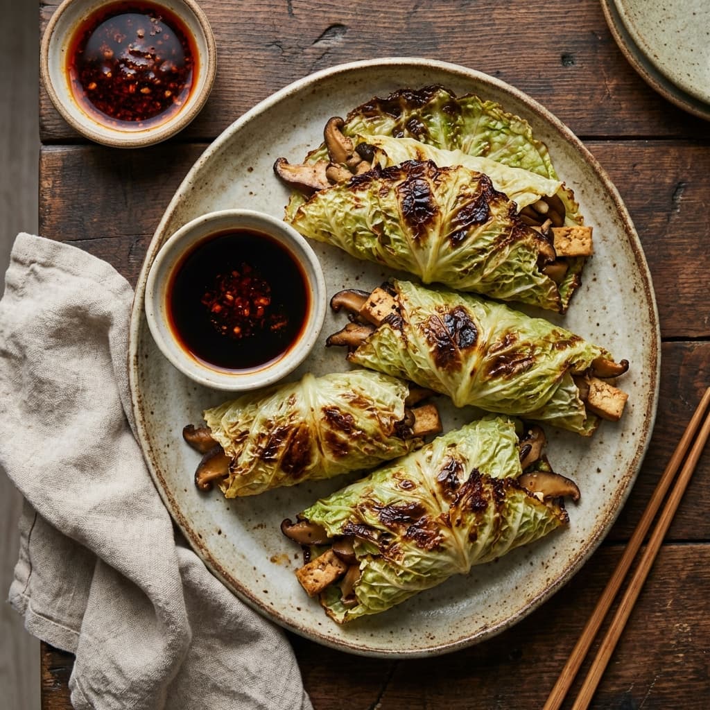 Crispy Cabbage Wraps