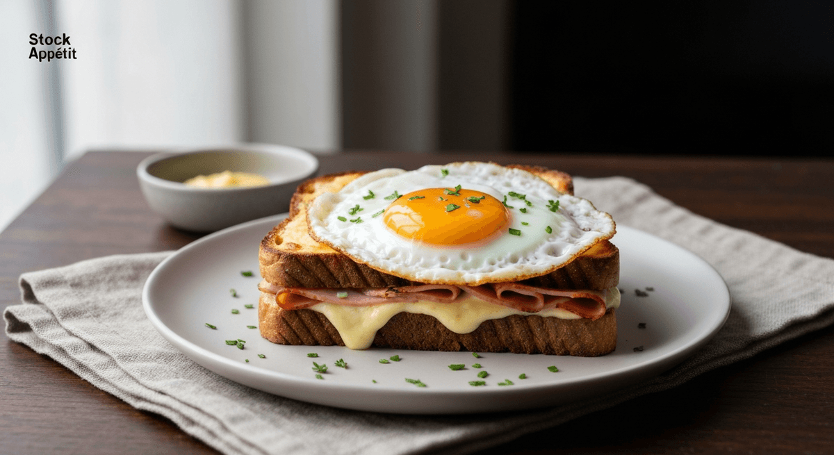 Croque Madame — French Grilled
