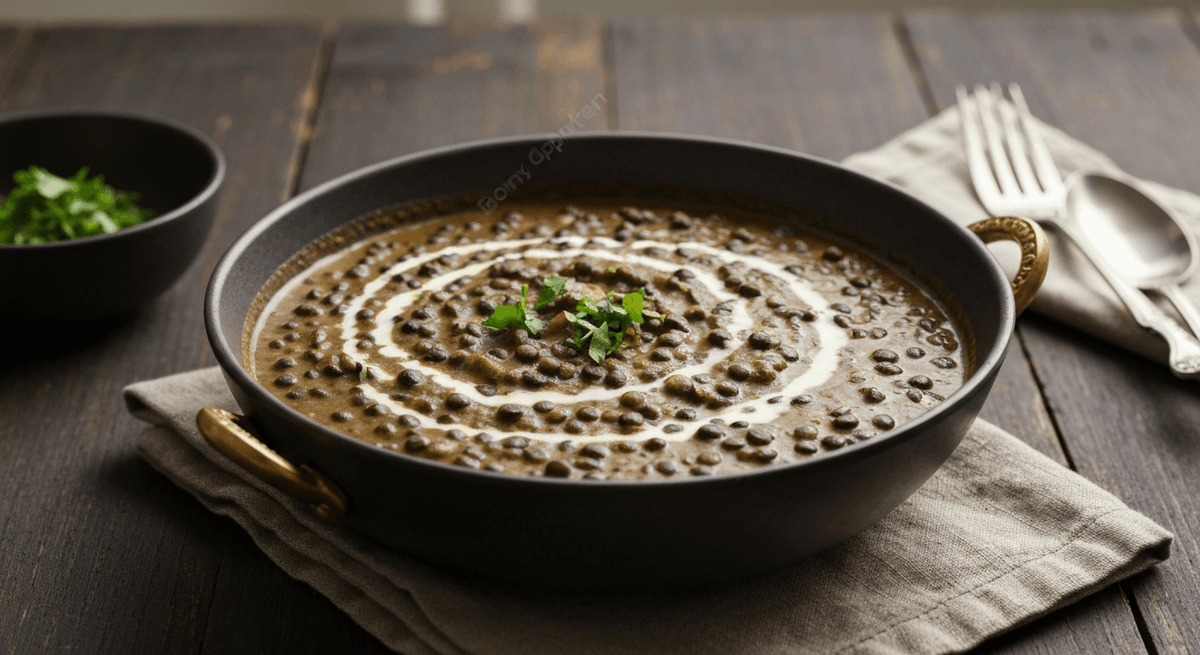 Dal Makhani — Black Lentils: Experience the magic of slow cooking with this Dal Makhani recipe. The overnight simmer unlocks a creamy, smoky richness that will transport you to the heart of Punjab.