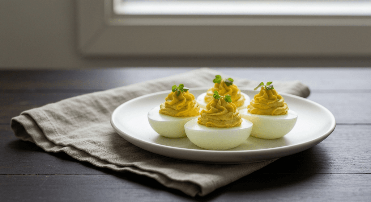 Unlock the secret to perfectly smooth and creamy deviled eggs, then customize with your favorite flavors. A retro classic, elevated.
