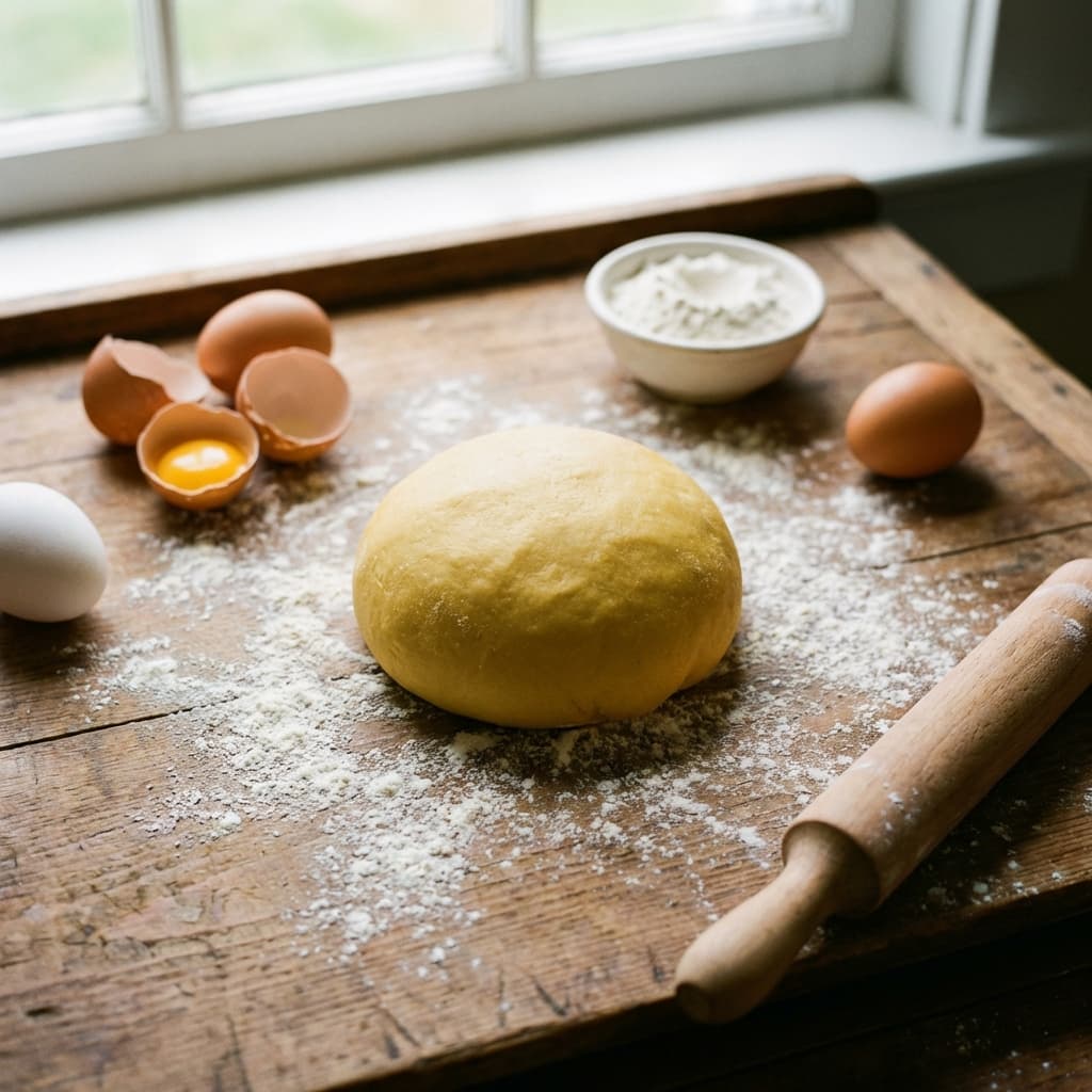 Fresh Pasta Dough (Egg Yolk)