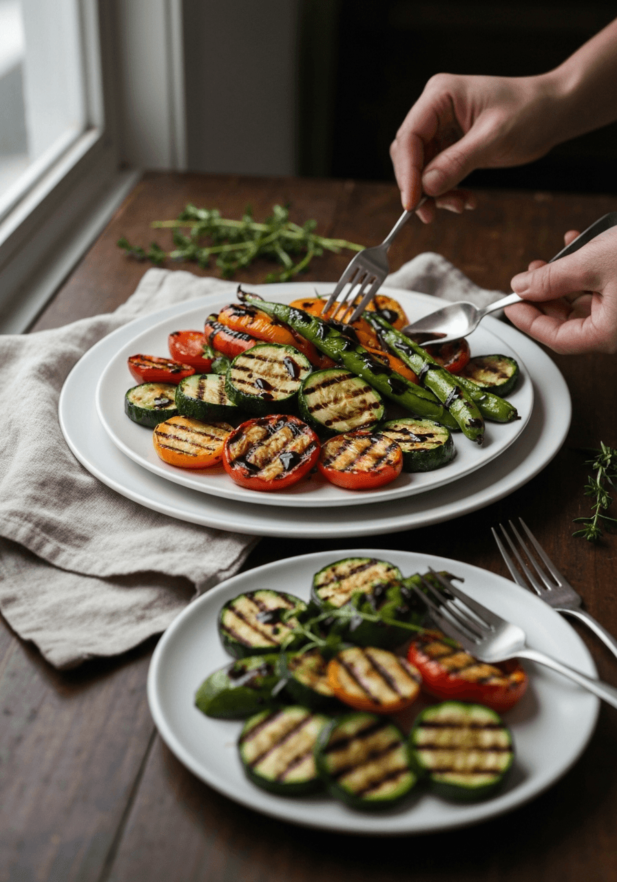 Grilled Vegetable Platter — Balsamic