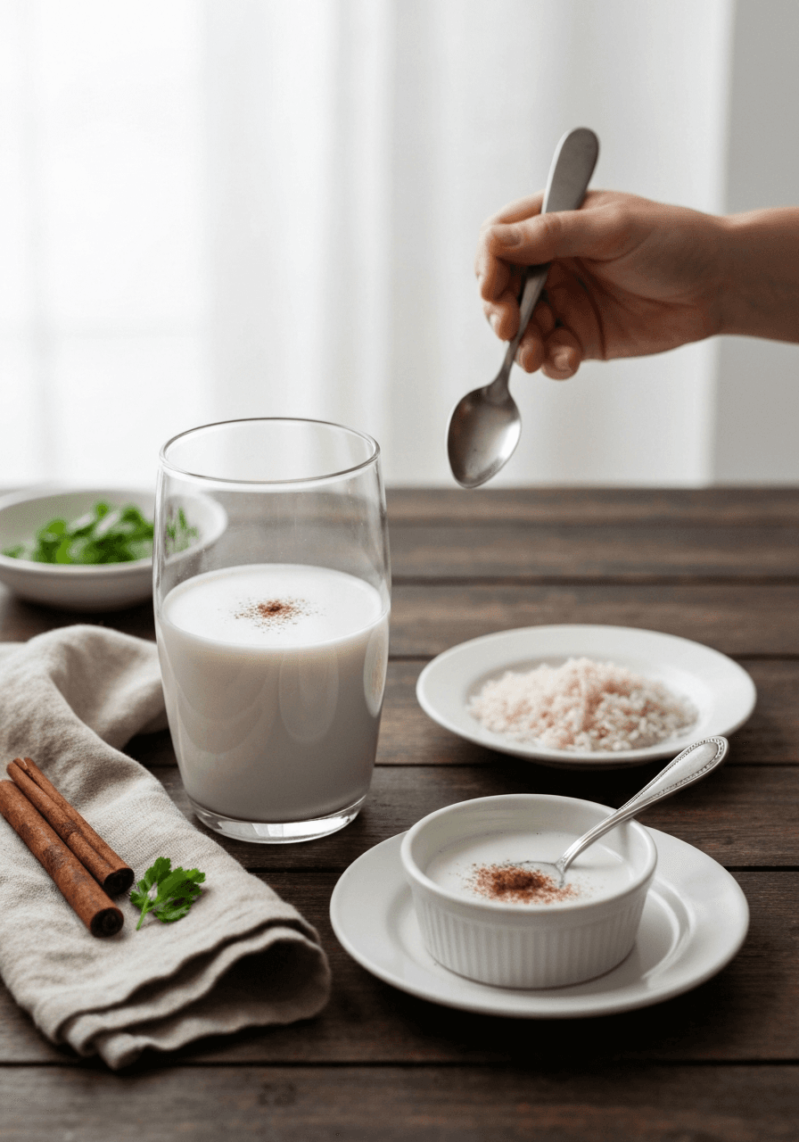 Cool, creamy, and subtly sweet, this horchata recipe features toasted rice and a long soak for maximum flavor and refreshment. A taste of Mexico in every sip!