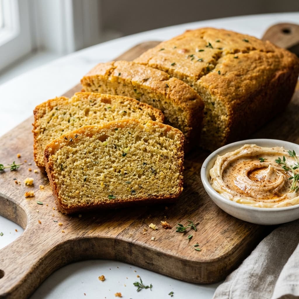 Jerk-ish Honey Butter Cornbread