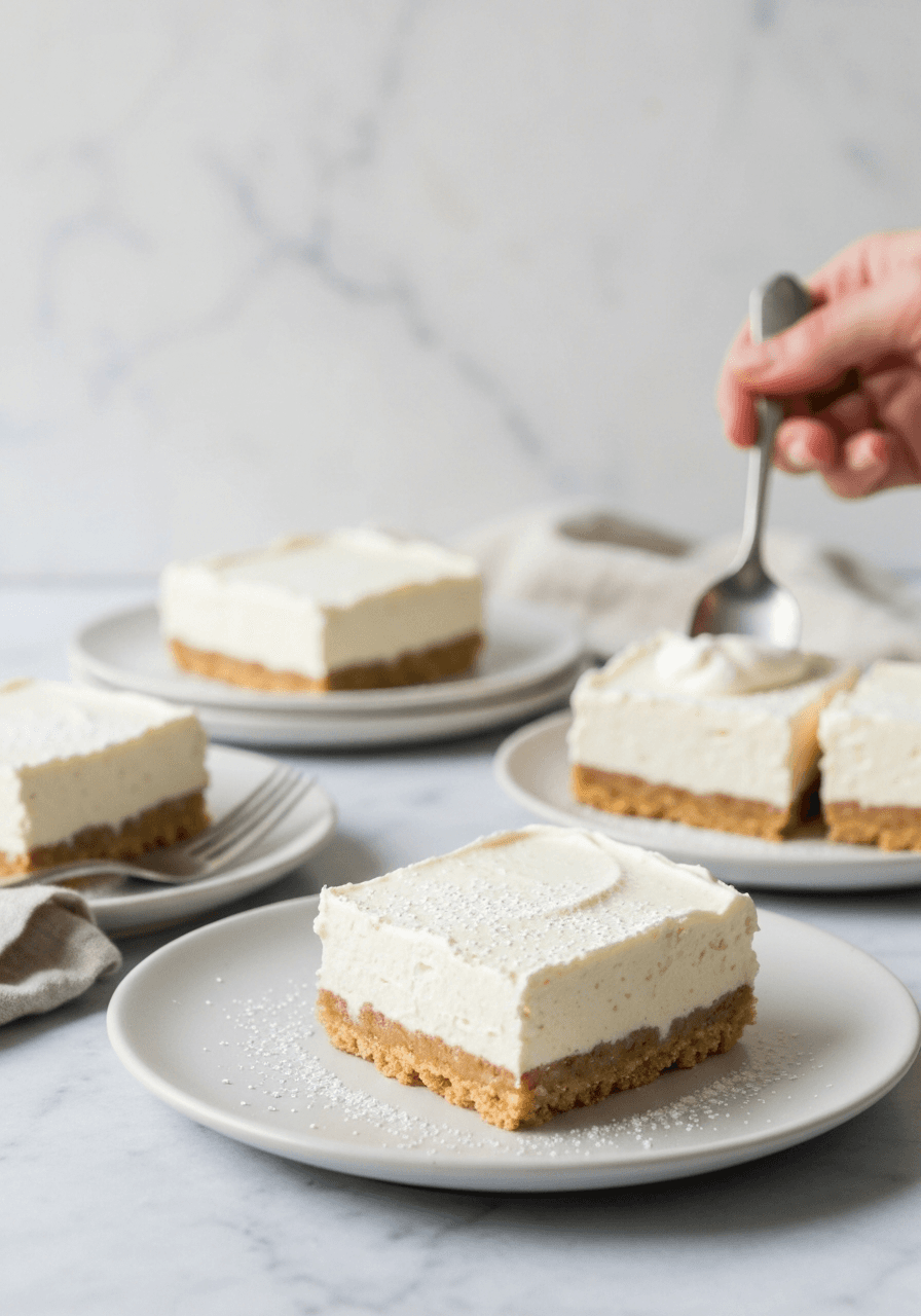 Cool, creamy, and utterly irresistible – these no-bake cheesecake bars are the perfect summer treat. A simple recipe that delivers maximum flavor and satisfaction.