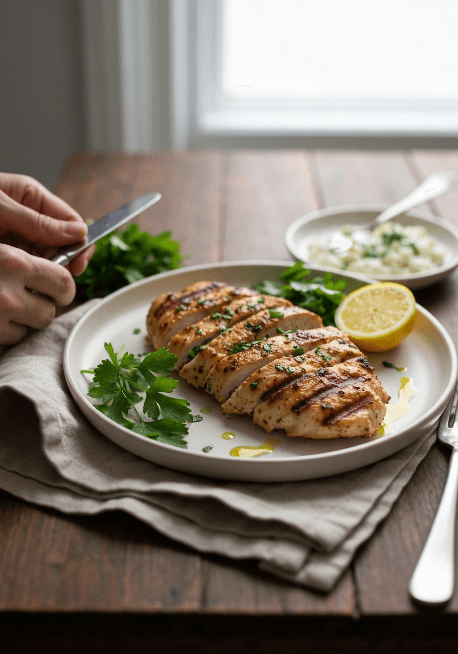 Oven-Roasted Chicken Shawarma