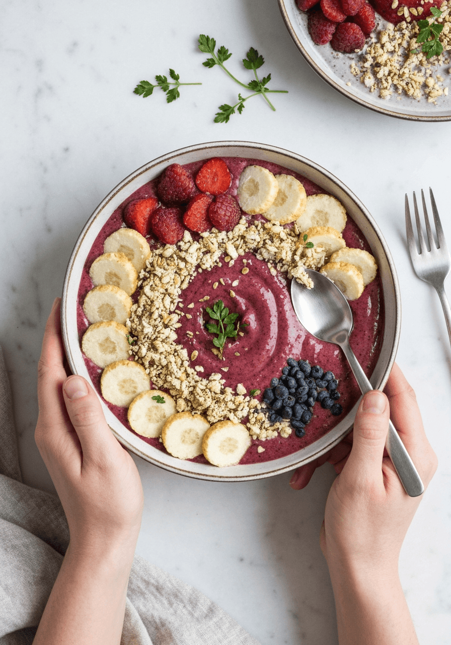 Fuel your body with this high-protein, low-sugar smoothie bowl. A delicious and customizable way to start your day or recover after a workout.