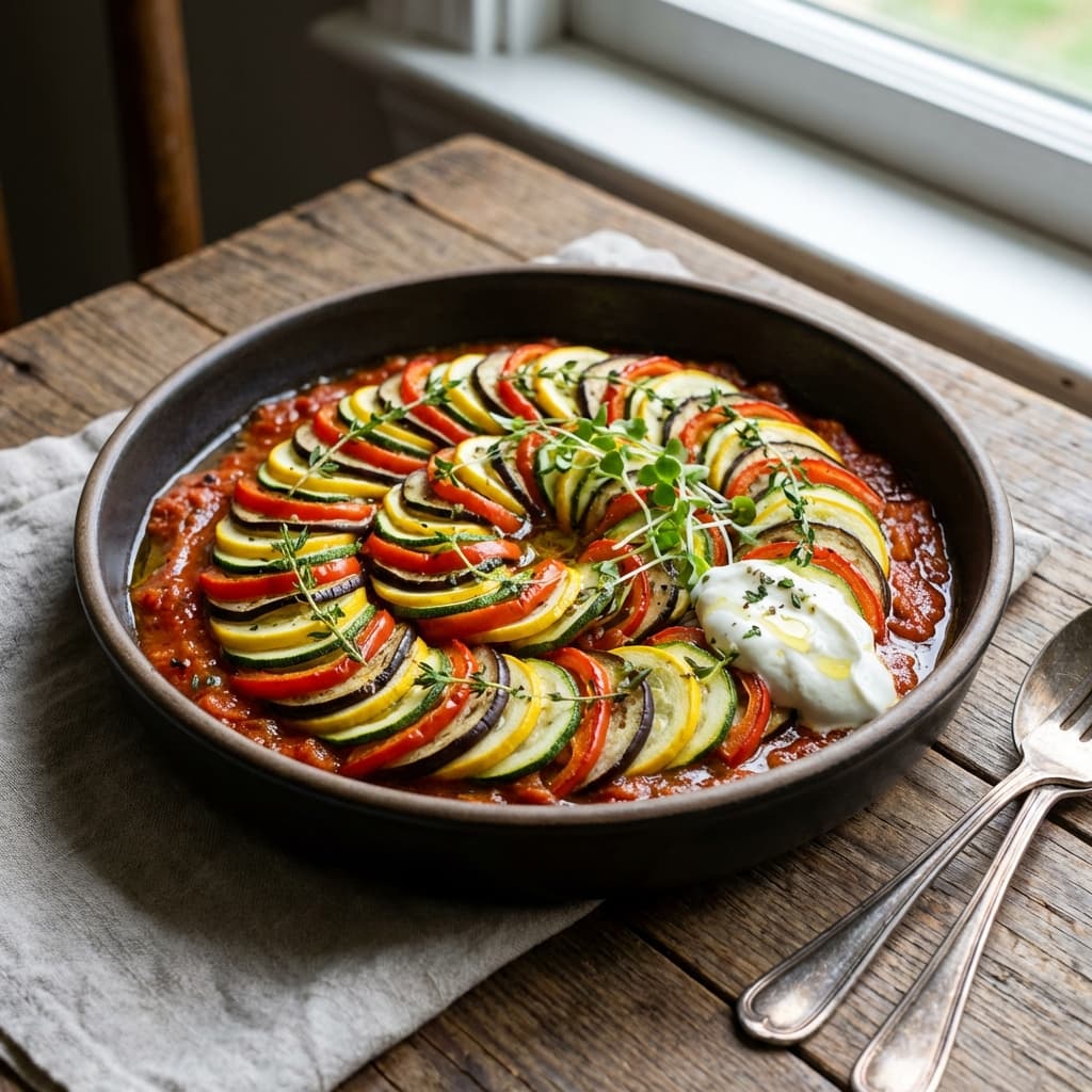 Ratatouille (Confit Byaldi)