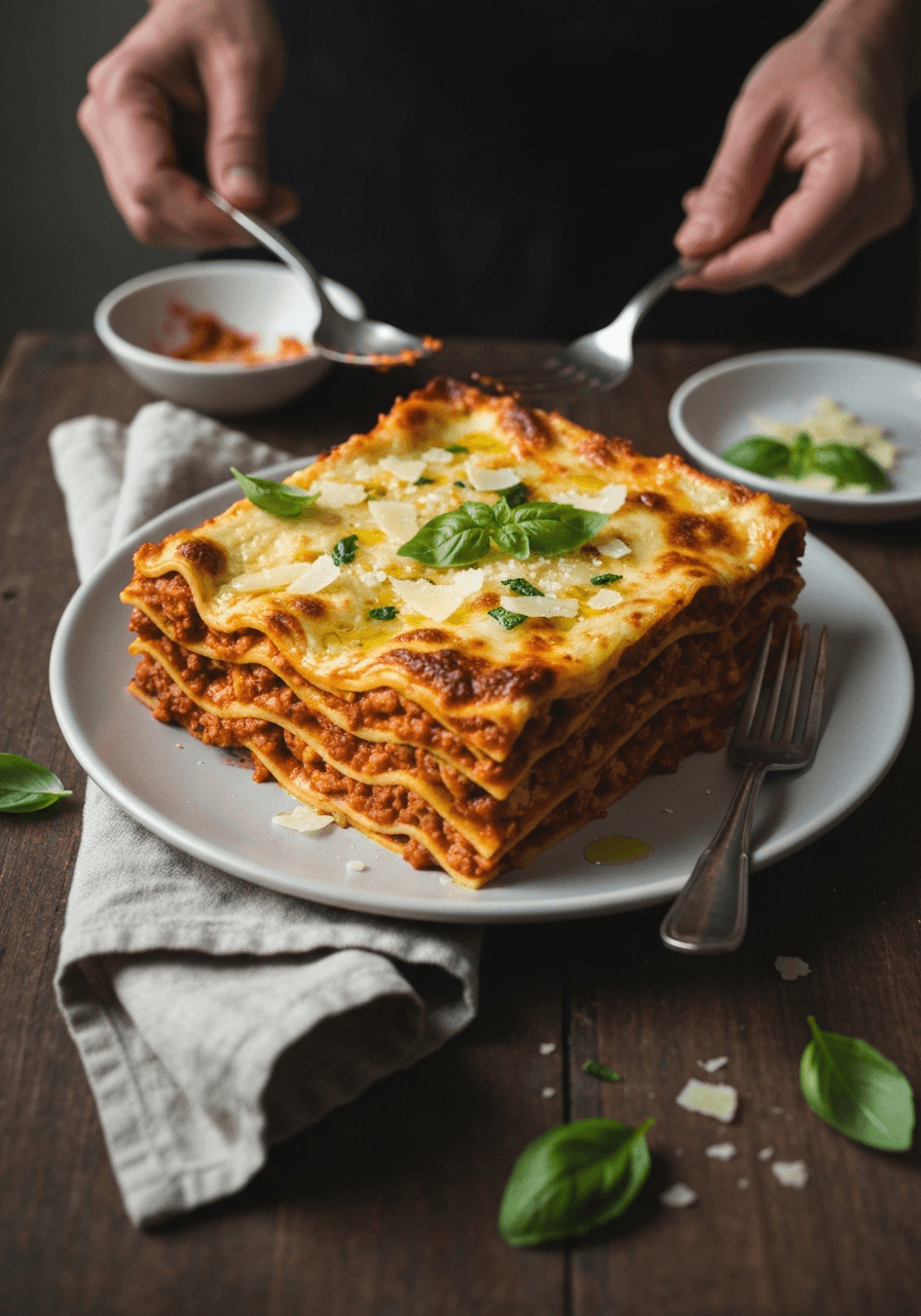 The "Real" Lasagna (Bolognese)