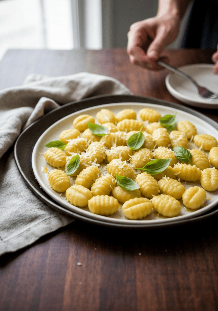 Sheet-Pan Gnocchi (No Boil)