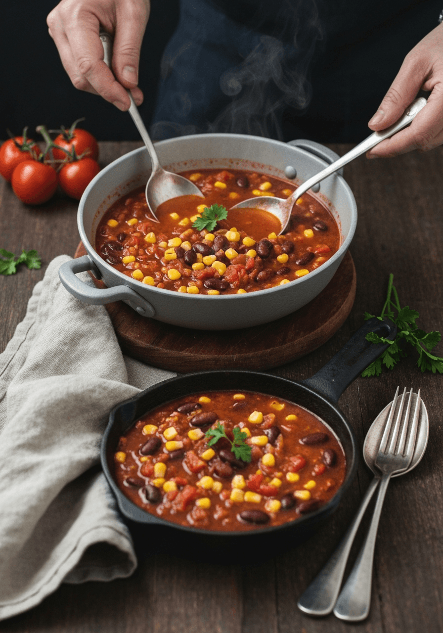 Vegetarian Skillet Chili